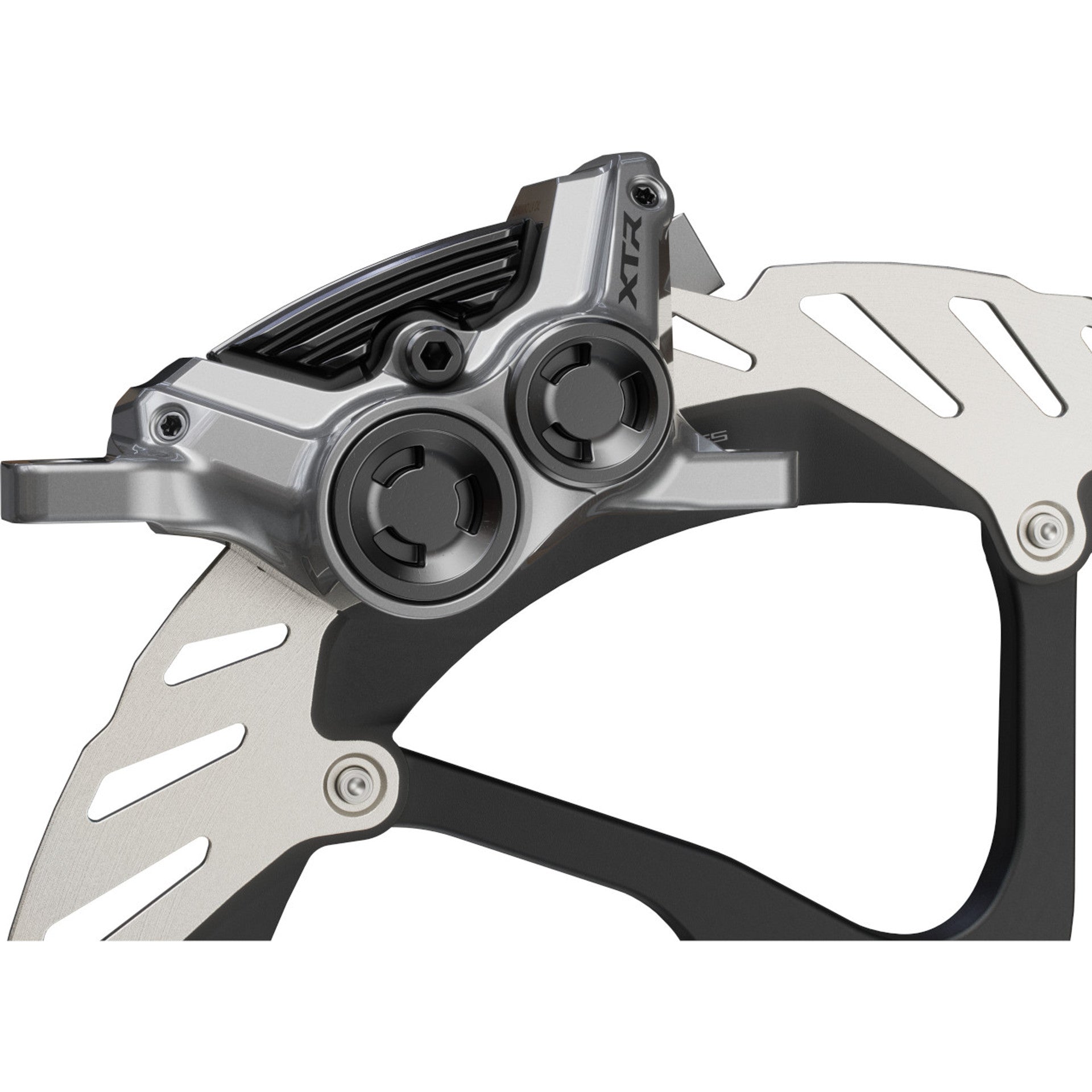 SHIMANO BR-M9220 Disc Brake Caliper XTR w/Metal Pad w/Fin (P04C)